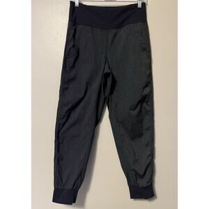 prAna Summit Joggers Womens Small Blue Pull-On Standard Fit Mid-Rise Stretch